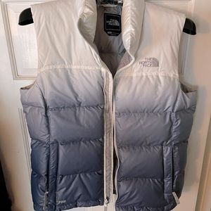 North Face Ombré down vest Large